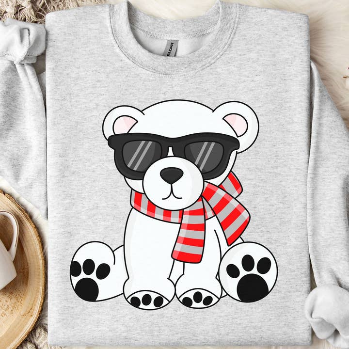 The Summer I Turned Pretty Junior Mint Bear Sweatshirt for wholesale by Nearly June Design Co