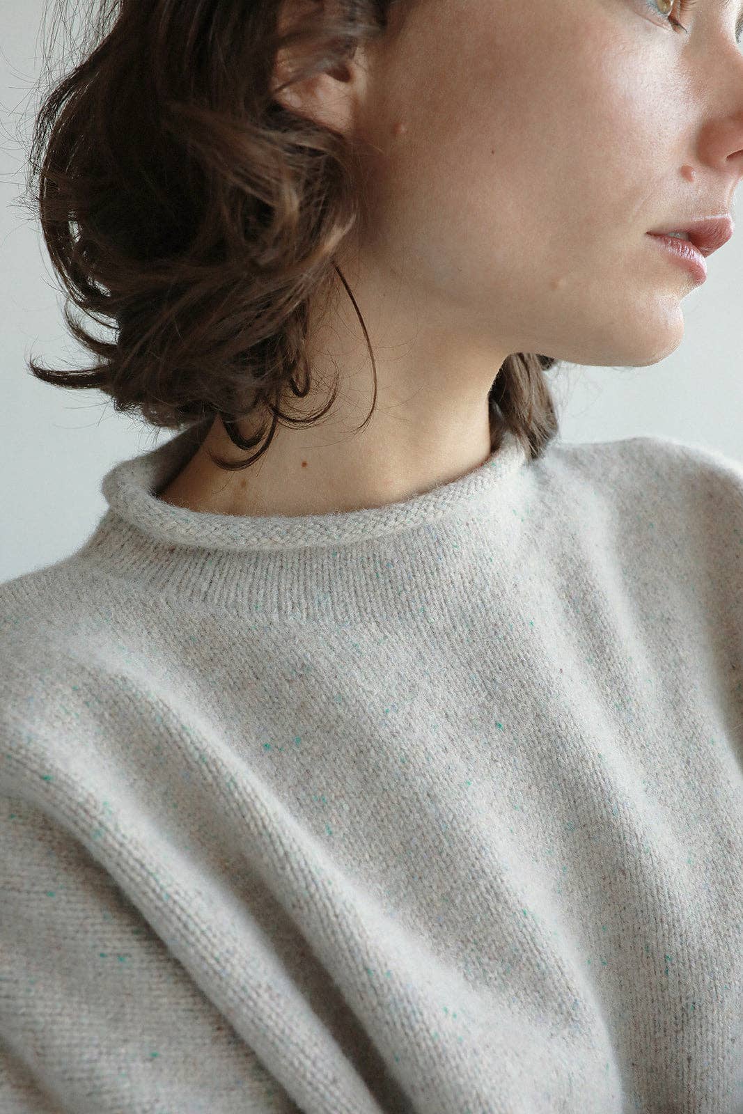 Tercette - Wholesale Knit Sweater - Women's - No.30 Roll Neck1