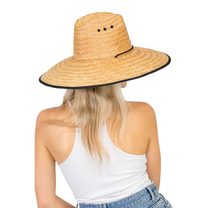 Cap Zone – Engroshandel Stråhat – til kvinder – Rodeo hest naturlig halm udendørs livredder hat2