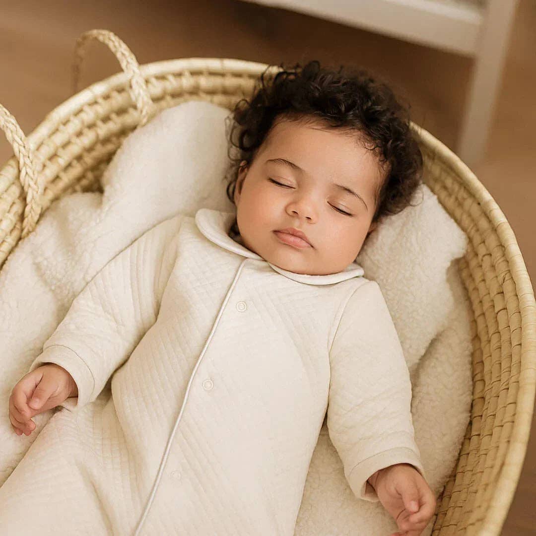 Pim-Pam-Pum - Wholesale Jumpsuit - Baby - Beige Diamond Babygrow4