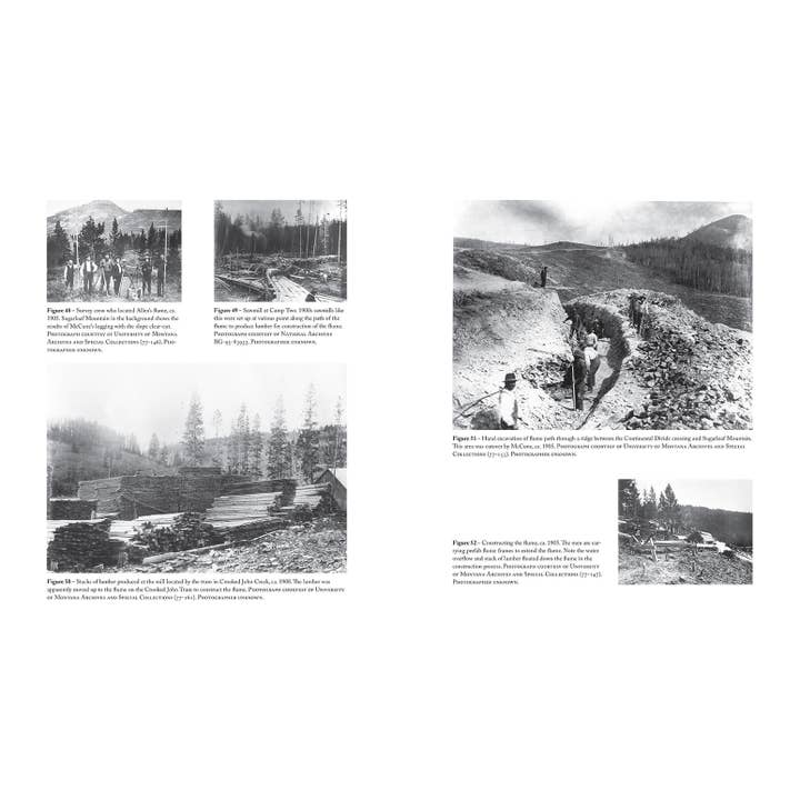 Farcountry Press - Wholesale History & Geography - Logging for the Company: Marcus Daly and Flume Logging 3