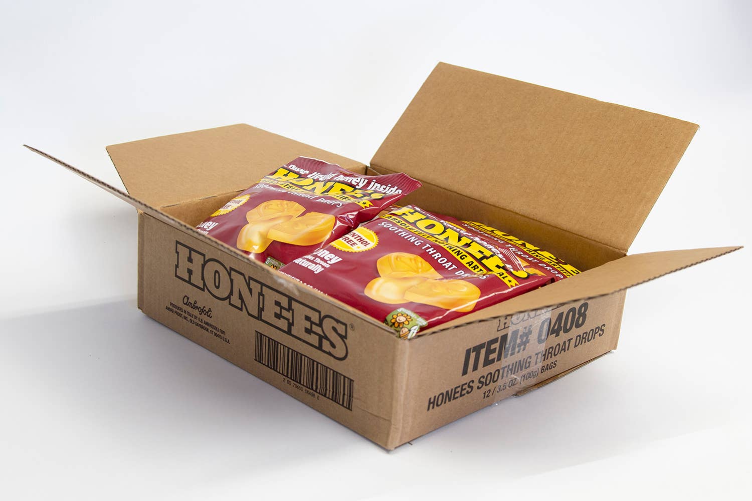 Andre Prost Inc. - Wholesale Lozenges/Cough Drops - HONEES™ Soothing Throat Drops Bags4
