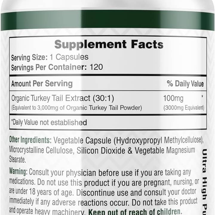 Probase Nutrition - Wholesale Oral Supplement/Vitamin - Turkey Tail Mushroom Supplement2