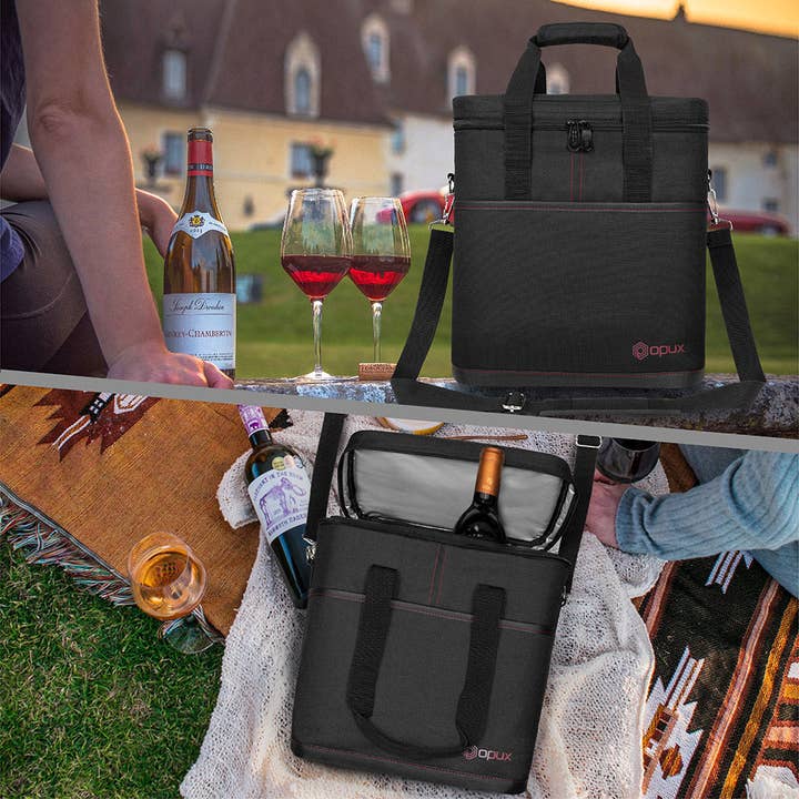OPUX - Wholesale Wine Tote - 6 Bottle Wine Carrier Bag36