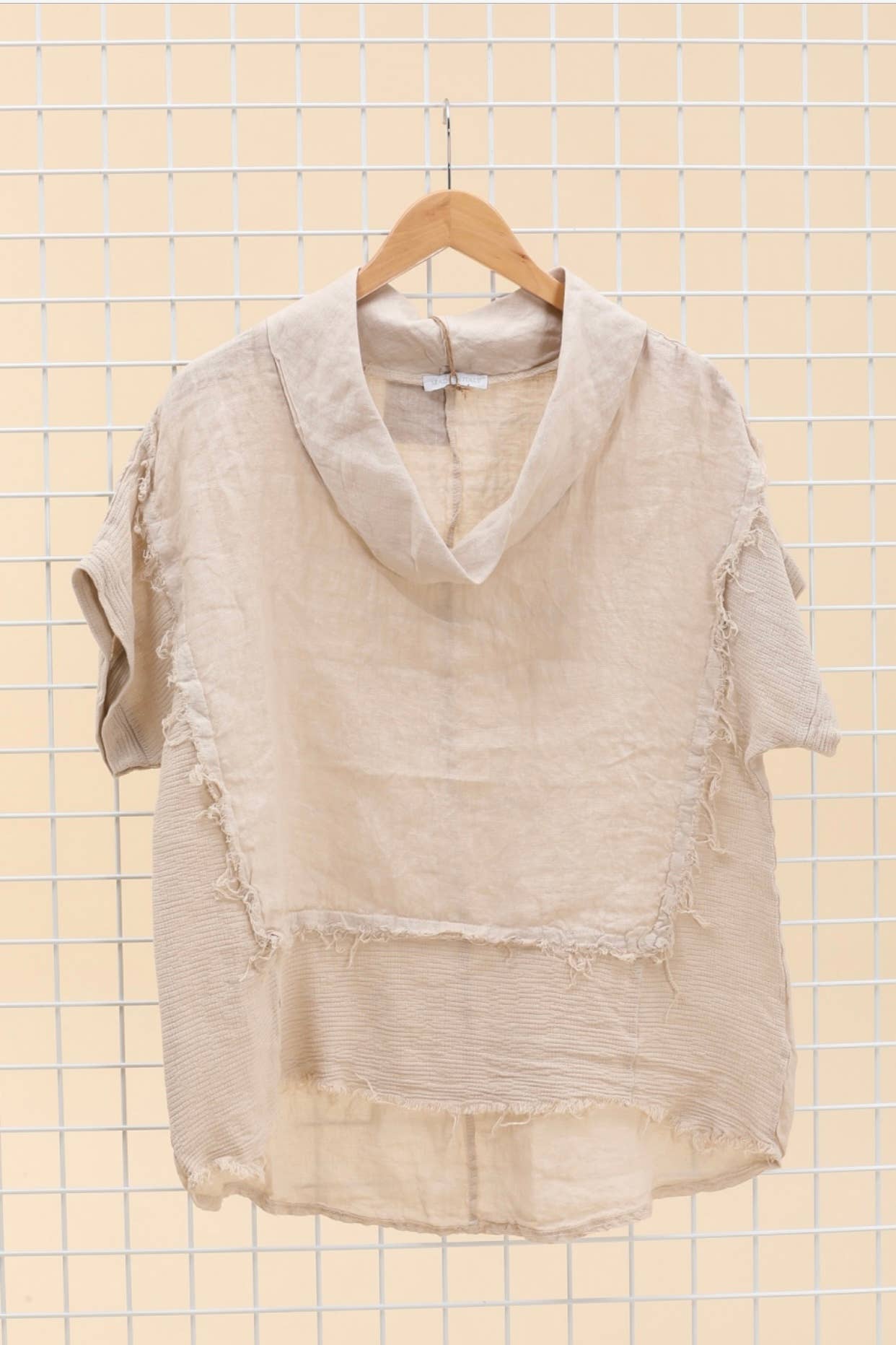 LÉA & LUC – Großhandel Bluse – Damen – 100 % Leinenbluse REF. 46231