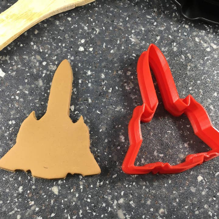 Tagliabiscotti stampato in 3D Blackbird per la vendita all'ingrosso da parte di CookieCutterSupply