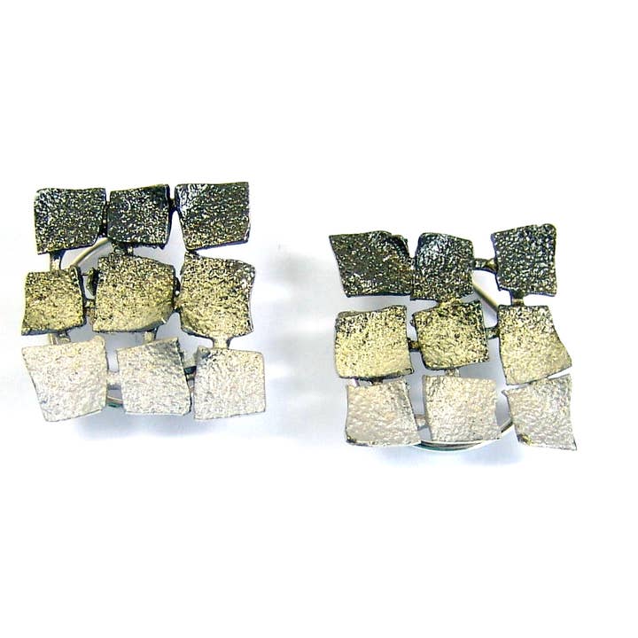 Mosaic Earrings Post for wholesale by Orfega Compostela