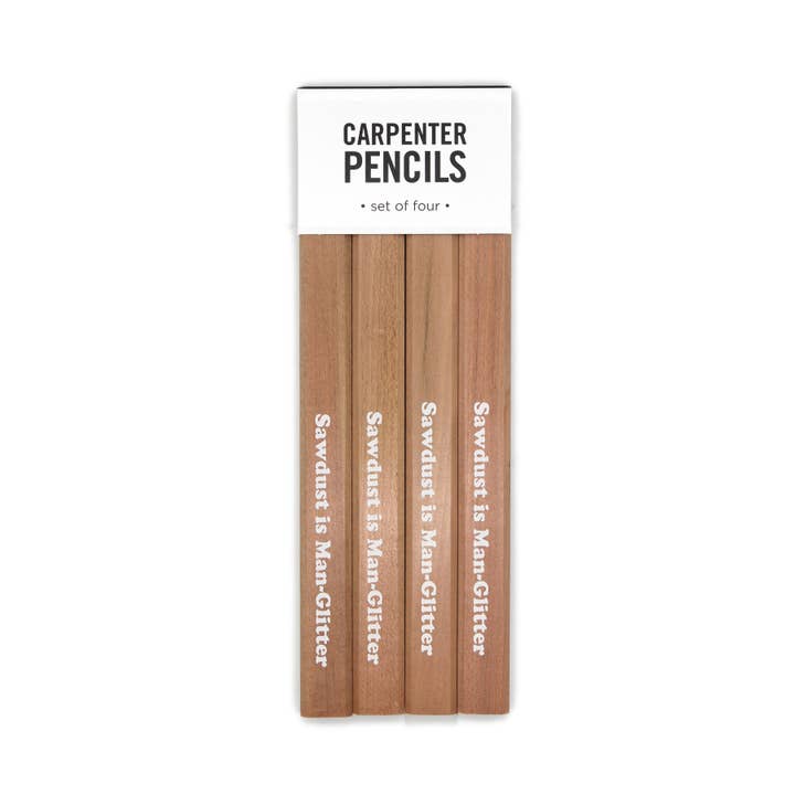 SNIFTY - Wholesale Pencil - MAN GLITTER CARPENTER PENCIL SET