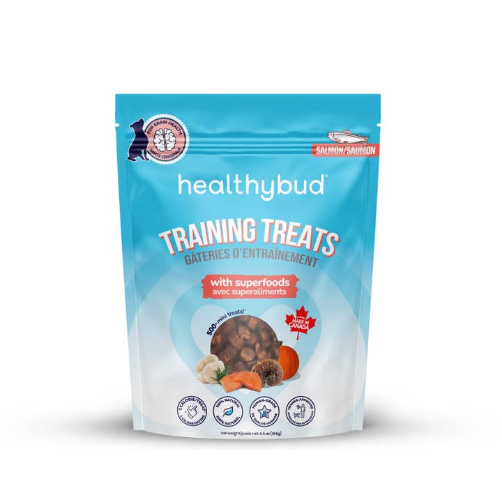 Healthybud - Wholesale Pet Treats - Dog - Healthybud's Functional Salmon Mini Training Treat for Dogs