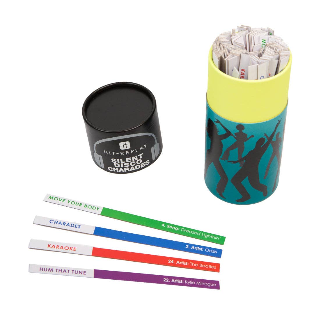 Talking Tables EU - Vente Jeux de cartes - Silent Disco Music Charades Jeux1