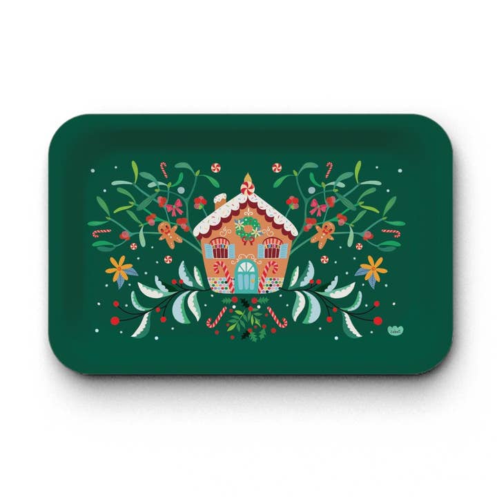 Kraft rektangulær bakke (28x18 cm) - Maison Bonbon for engroshandel hos Hirondelle & Cie