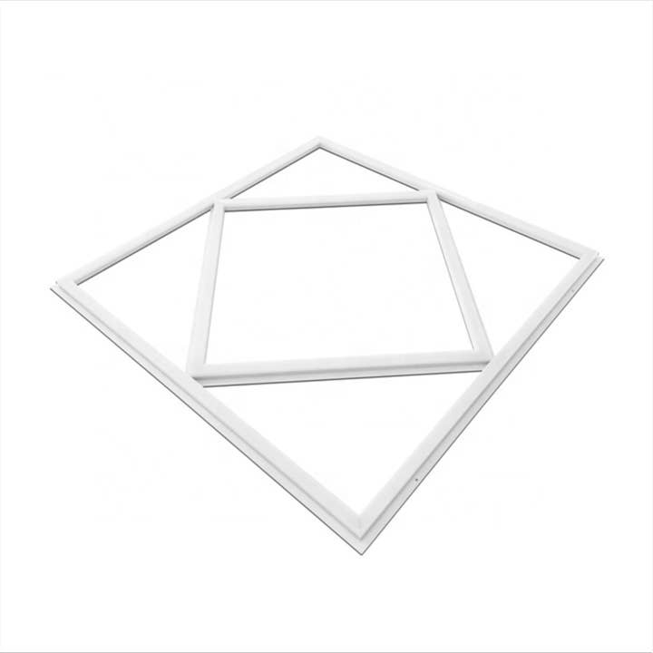 Stilvolle LED-Deckenplatte mit doppeltem quadratischem Rand 60x60 cm, 4000 Lumen, 3 Jahre Garantie, ideal für Büros, Einzelhandelsgeschäfte, Hotels, Schulen, Restaurants - 2er-Pack. für den Großhandel von ENER-J