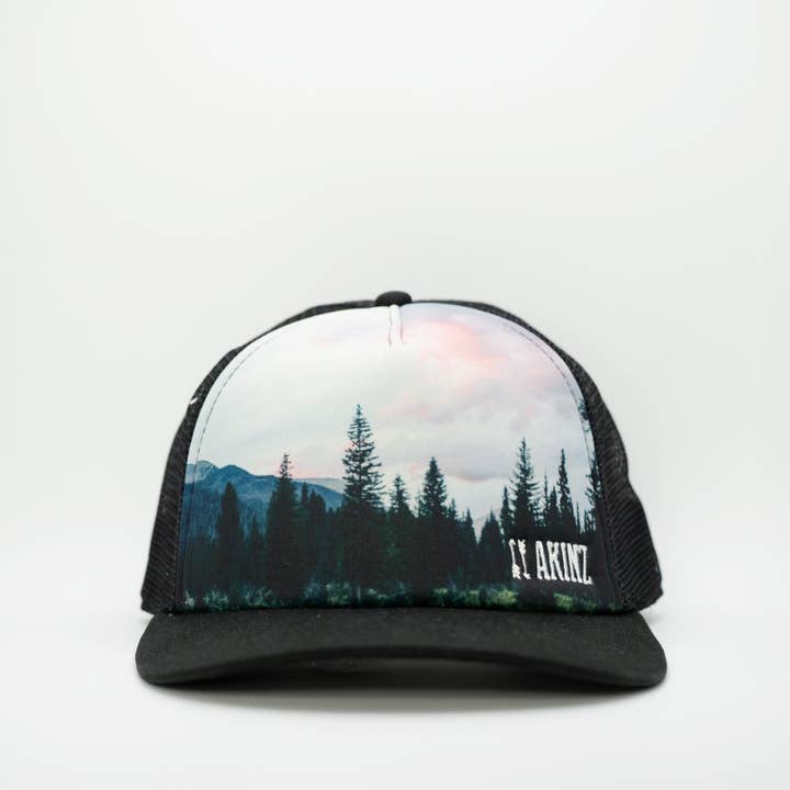 Wander Hat - Black Mesh for wholesale by Akinz