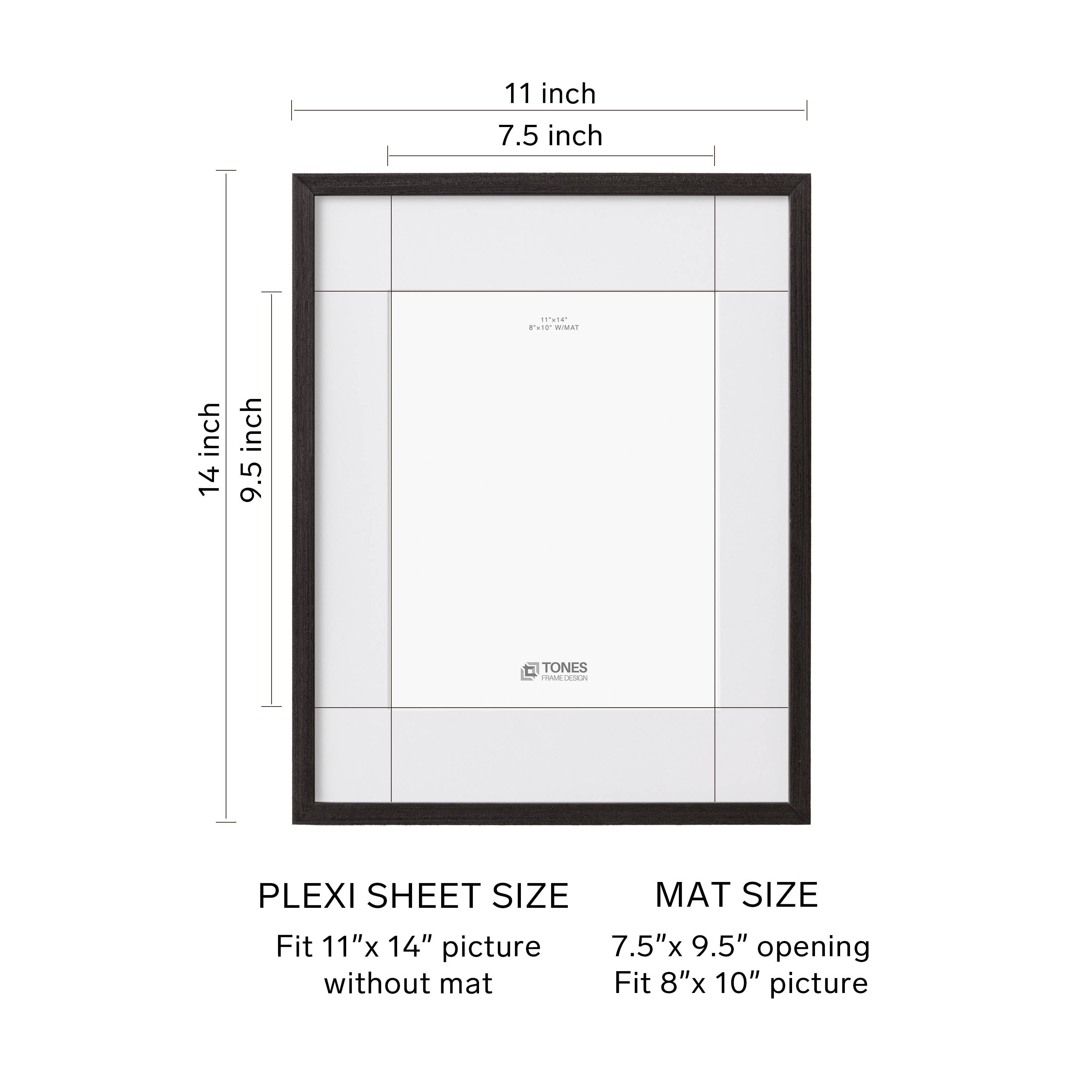 LivingTaste Home Inc – wholesale Bildram – 11x14 Dryades träram2