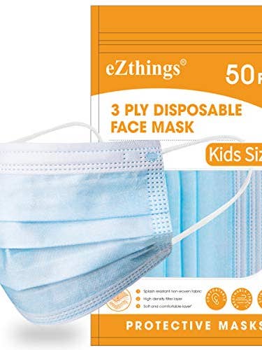 eZthings Professional Crafts Disposable Face Masks for Painting, Cutting, or Sewing for wholesale by Reed