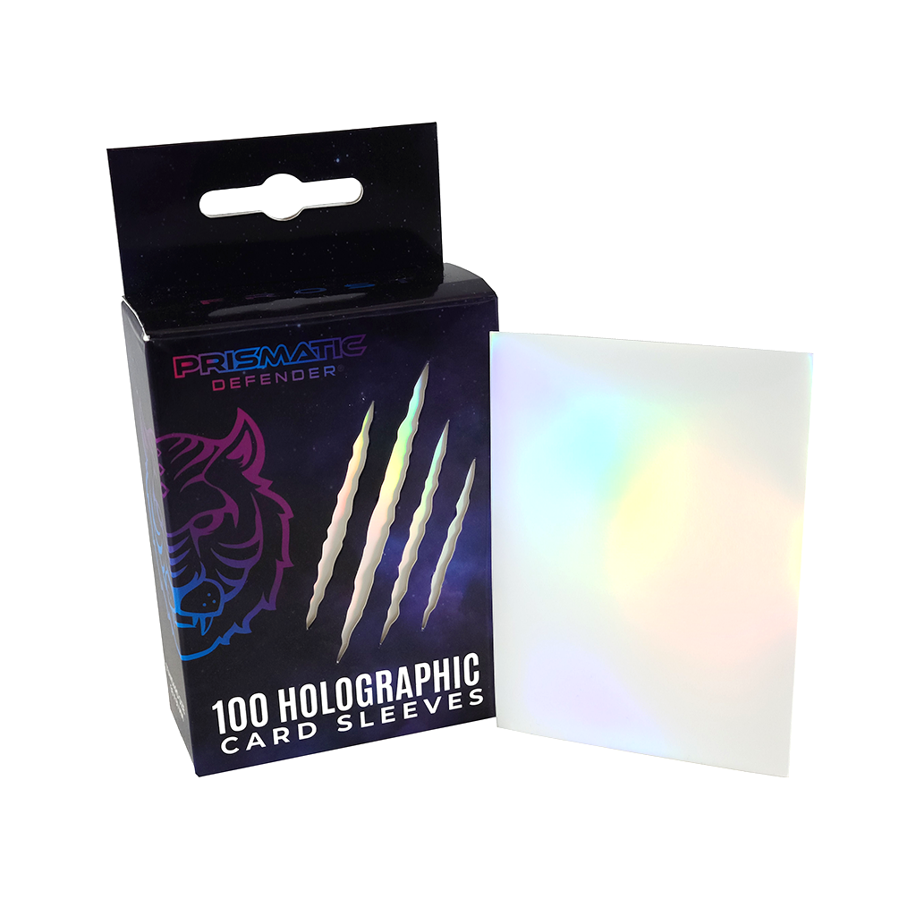 Prismatic Defender® - Vente Jeux de cartes - Protège-cartes holographiques Prismatic Defender® - Taille standard - 3 motifs en foil22