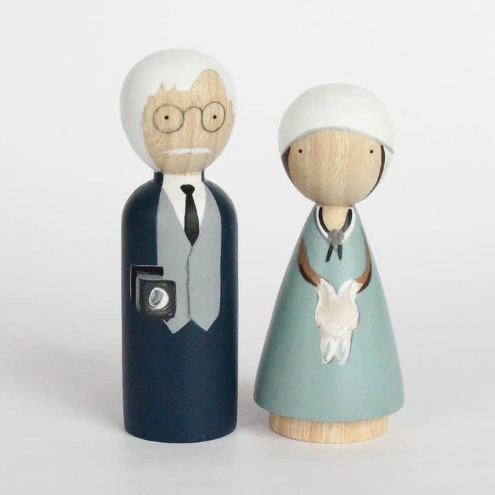 Alfred & Georgia - Famous Friends for wholesale by Goose Grease