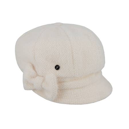 FLECHET - Wholesale Newsboy/Schoolboy Hat - Women's - GAVROCHE KNOT FINISH - FLFH3623