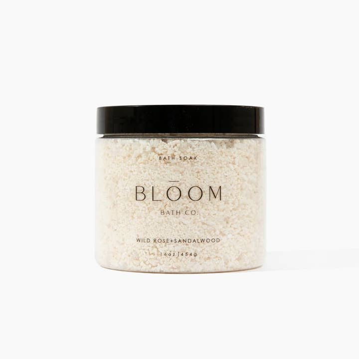 Bloom Bath Co. - Wholesale Bath Salts - Wild Rose Bath Soak