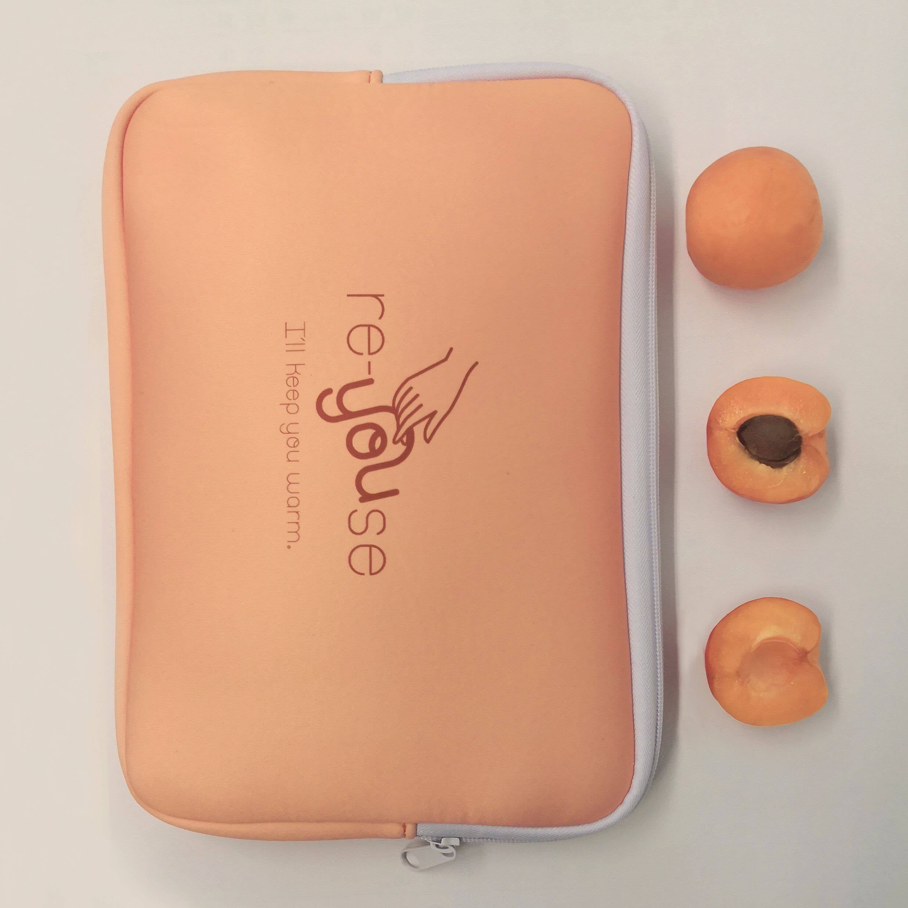 re-YOUse – wholesale Lunchlåda – Aprikos lunch väska2