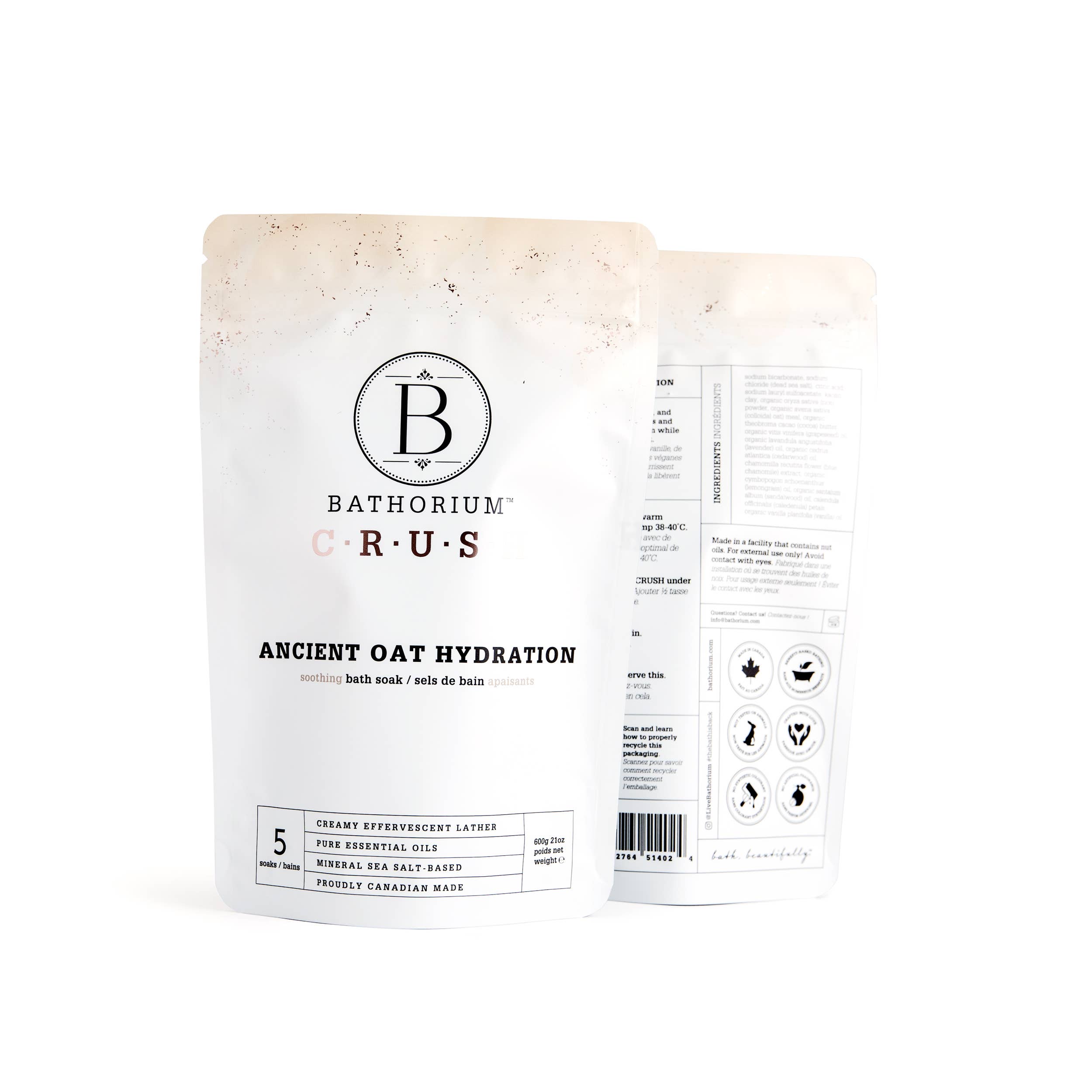 Bathorium - Wholesale Bath Soak/Milk - Ancient Oat Hydration Crush Bath Soak 600g4