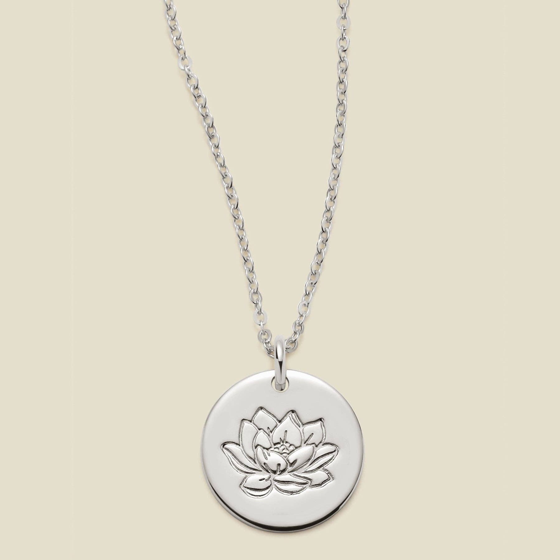 Made By Mary - Wholesale Pendant/Charm Necklace - Birth Flower Necklace - 1/2"17