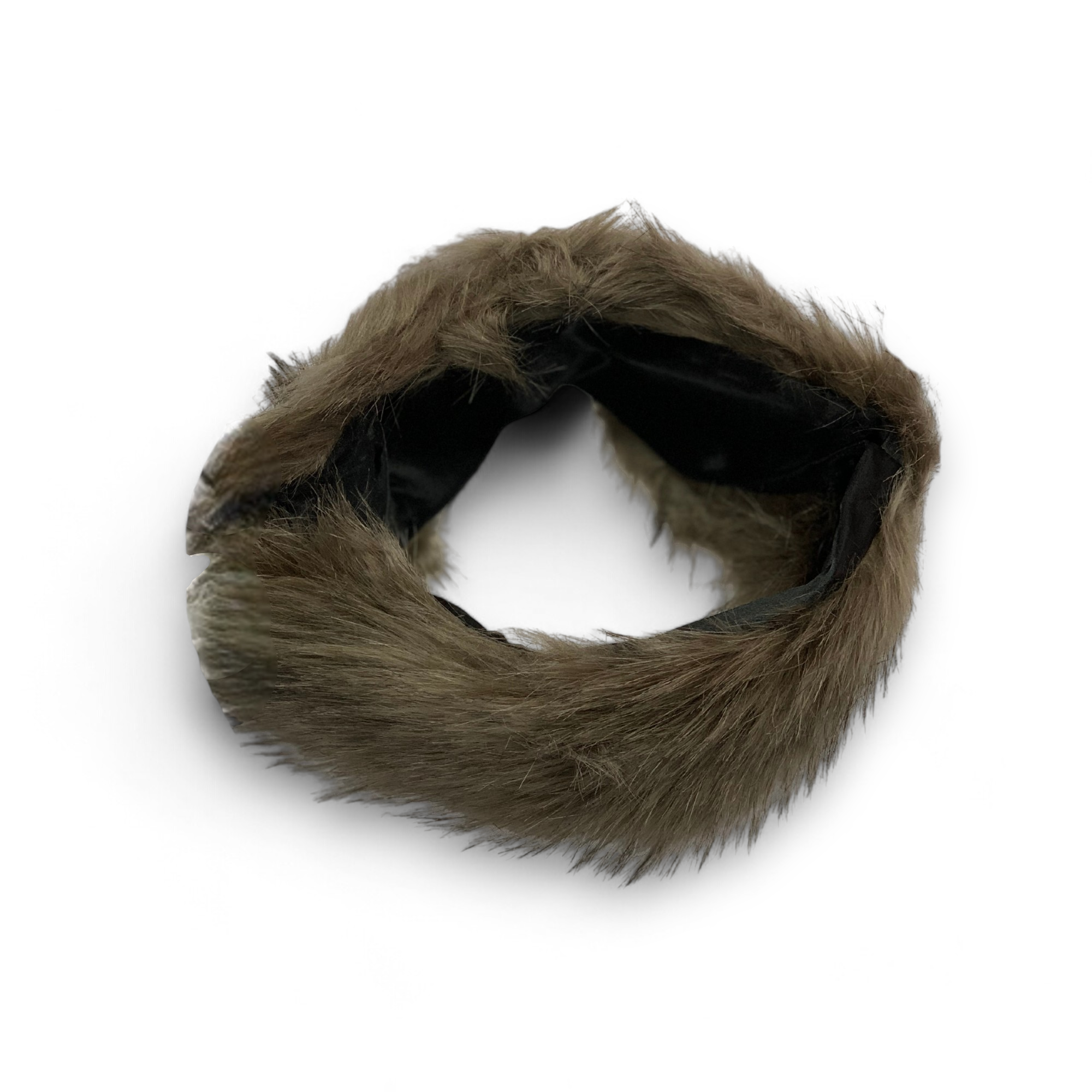 Lili Scarves (US Duty Free) – wholesale Fashion headband – women's – Fluffy Faux Fur Winter Headband0