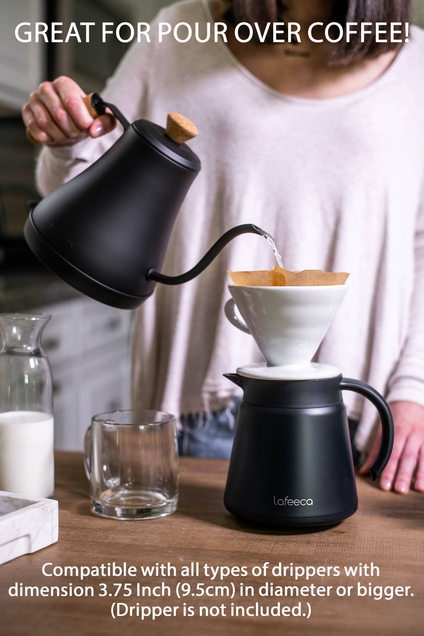 Lafeeca - Wholesale Carafe - Lafeeca Thermal Coffee Carafe Thermos Tea Pot 800ML14