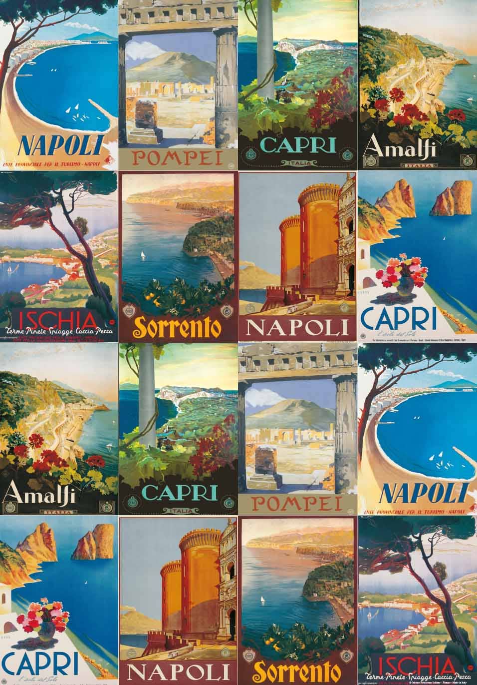 San Lorenzo Design - Wholesale Poster - Vintage Art Posters, Instituto Fotochromo Italiano, Classic77