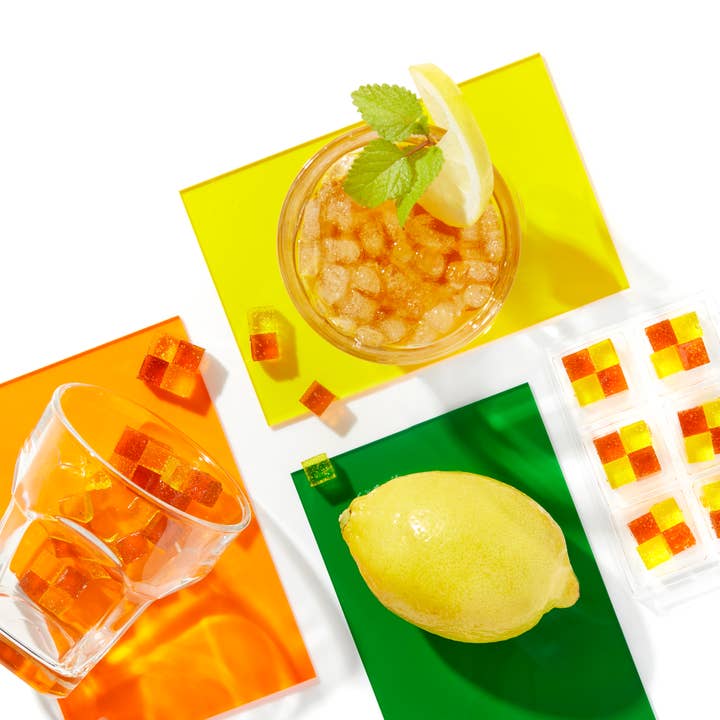 Iced Tea with Lemon - Hard Candy Cubes for wholesale by Pure Sugar Candy