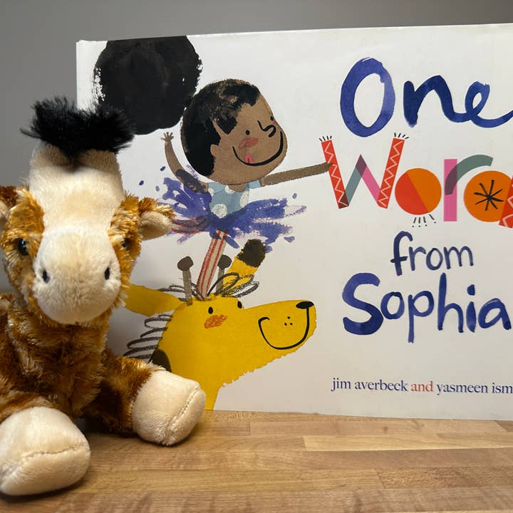 Un Palabra de Sofía + Peluche de Jirafa - Libro de Tapa Dura para venta al por mayor de Scribble & Scroll