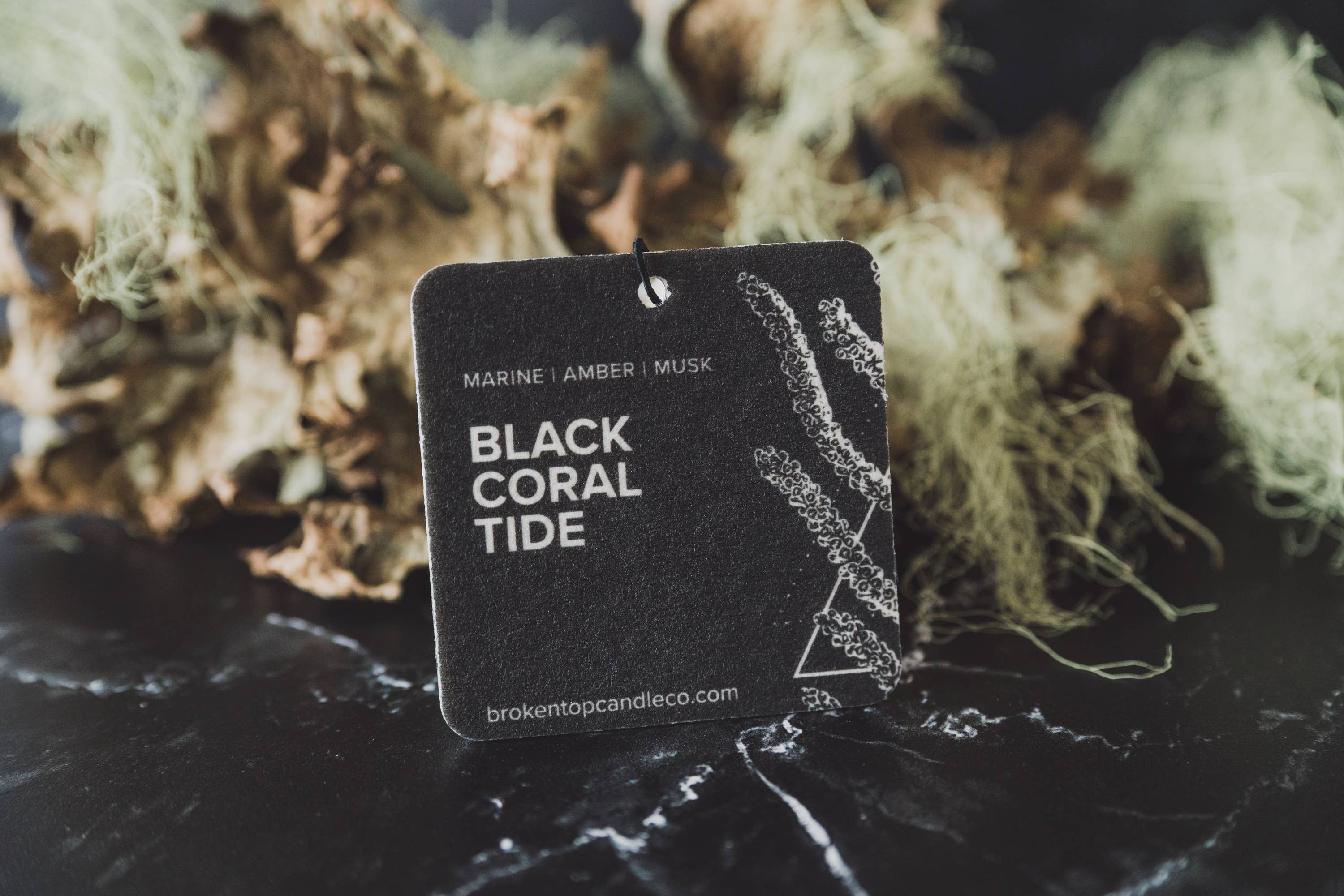 Broken Top Brands - Wholesale Luchtverfrisser voor in de auto - Uniseks - Zwarte Koraal Getijde Auto Luchtverfrisser3