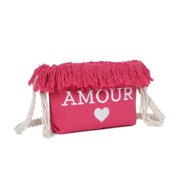 INES DELAURE - Wholesale Pouch - Women's - "Love" zippered pouch1