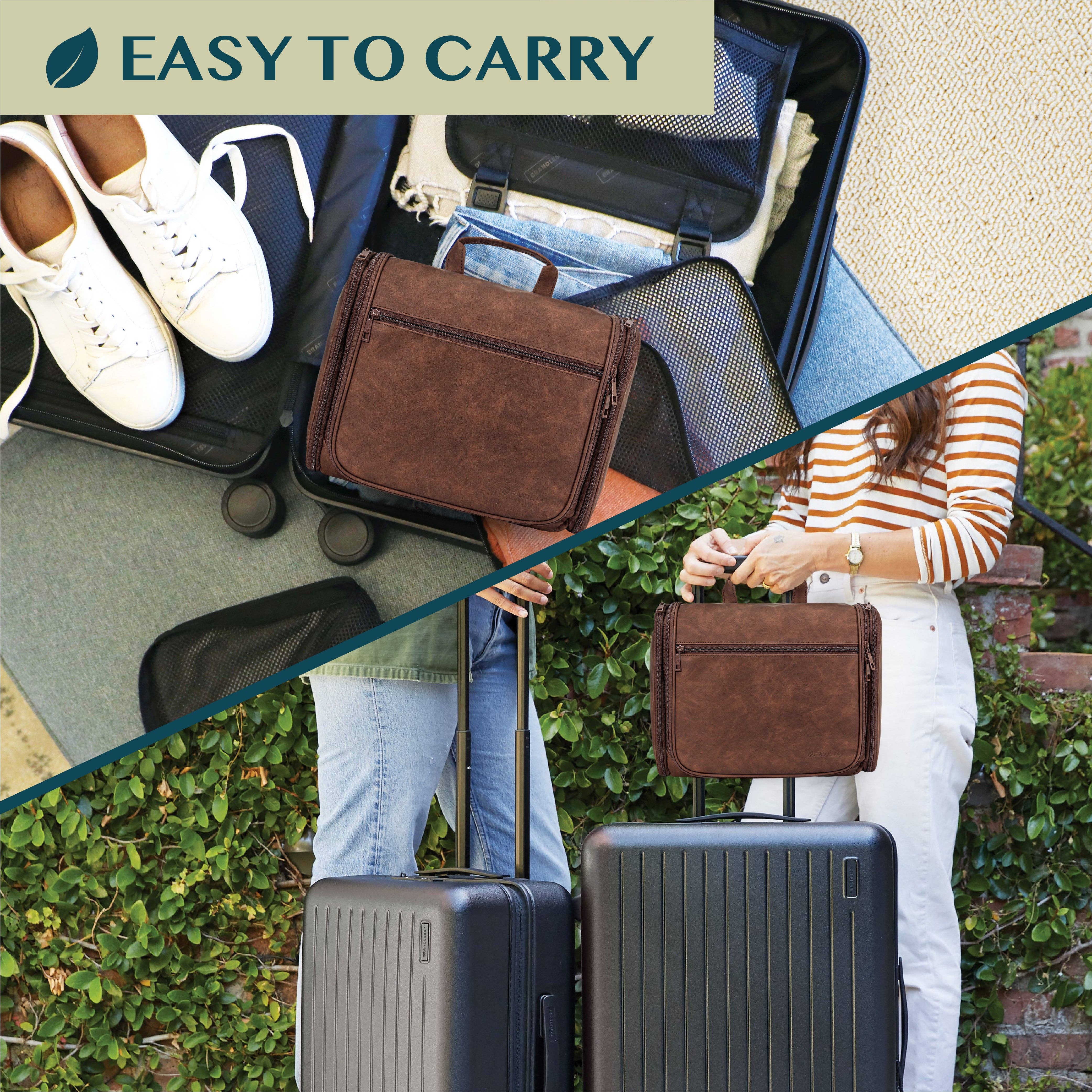 Pavilia – wholesale Toiletry bag – Unisex – Classic Hanging Toiletry Organizer Bag34