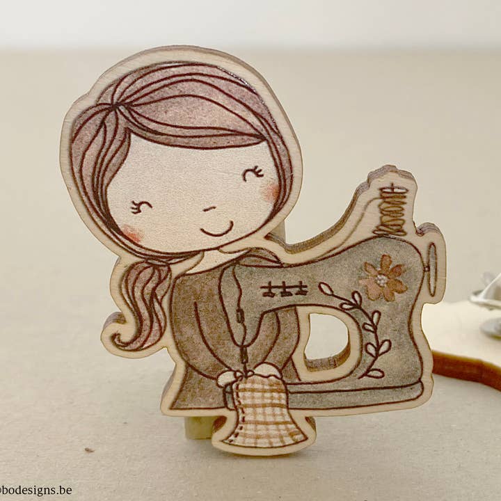 Holzstift - Lizz Nähen für den Großhandel von Bodesigns