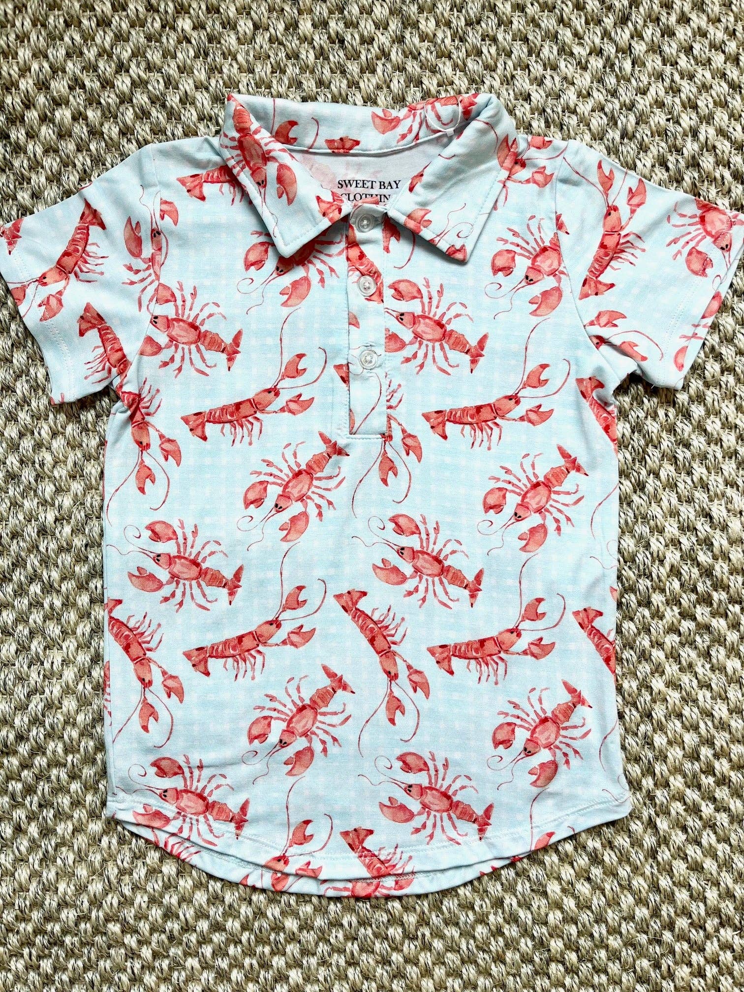 Sweet Bay Clothing - Wholesale T-Shirt - Kids - Crawfish Polo Shirt