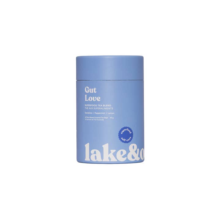 Lake & Oak Tea Co. - Wholesale Health/Detox Tea - Gut Love - Superfood Tea
