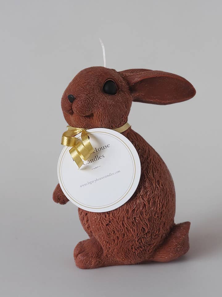 Bunny Figure Soy Wax Candles for wholesale by Legacy House Candles