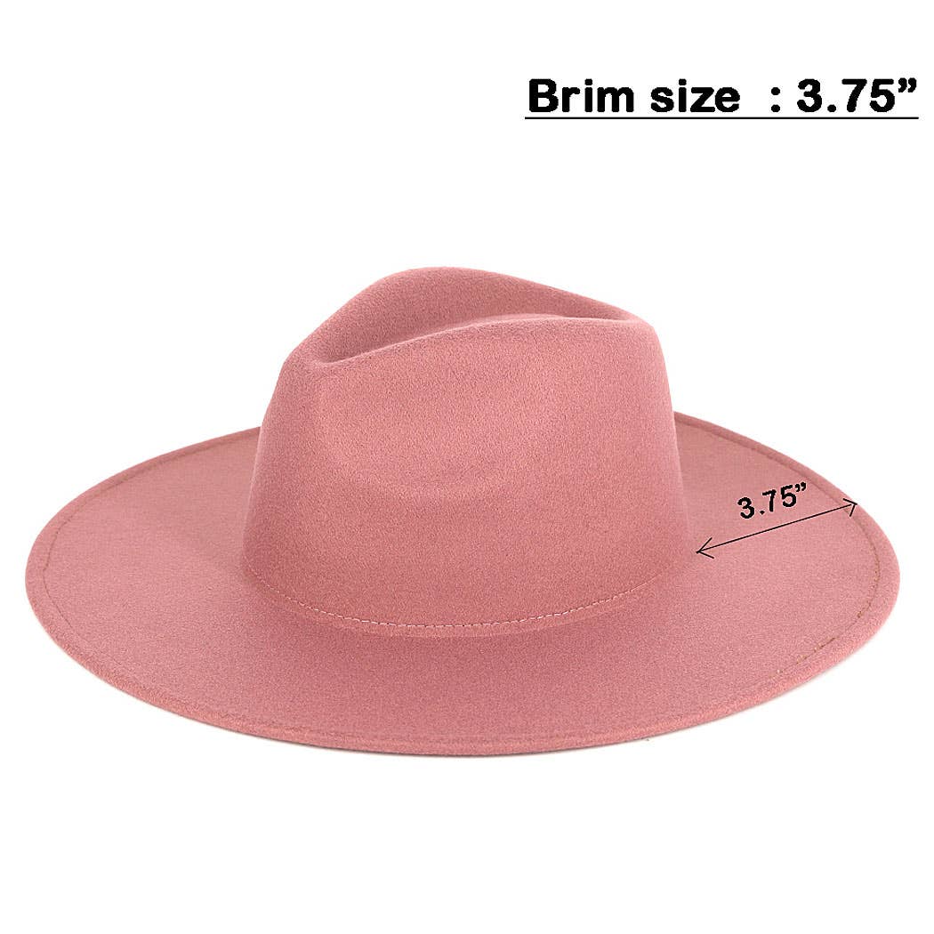 3AM BY H&D ACCESSORIES - Wholesale Fedora - Women's - SOLID PANAMA HAT4