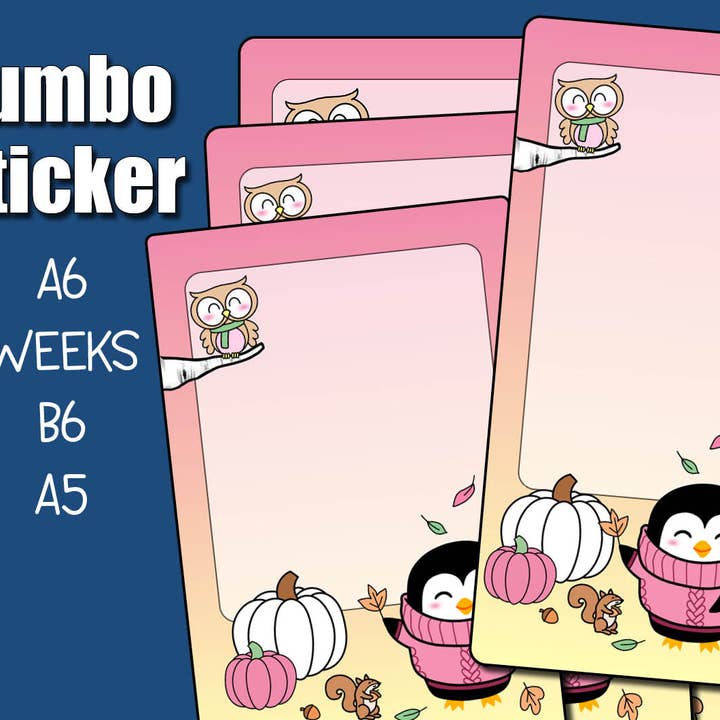 Tröjväder Jumbo Klistermärke för wholesale av Shine Sticker Studio