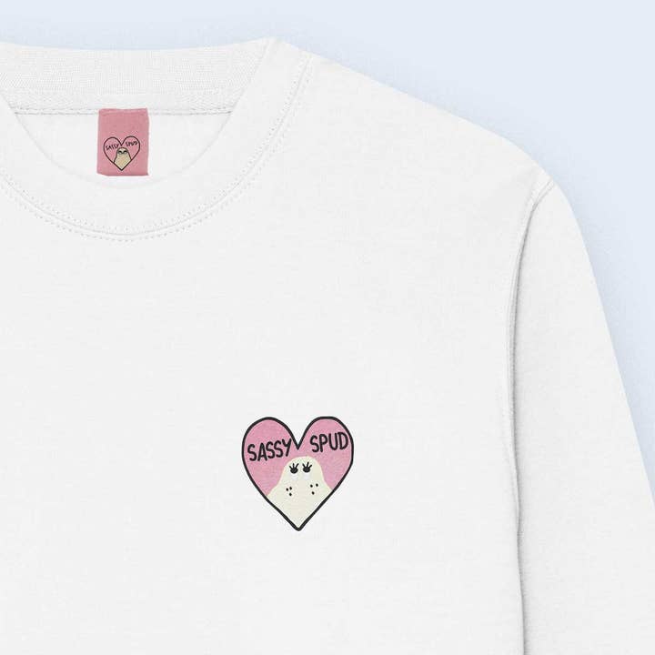 SASSYSPUD - Embroidered Unisex Sweatshirt for wholesale by SassySpud