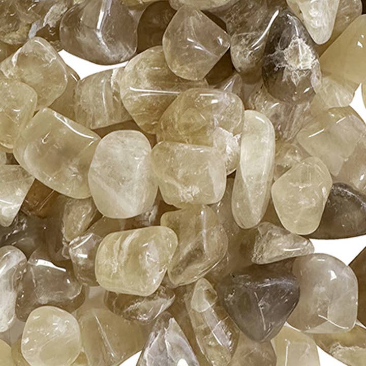 Citrine naturelle Brésil A (pierre roulée) pour la vente par La Boîte à Cailloux
