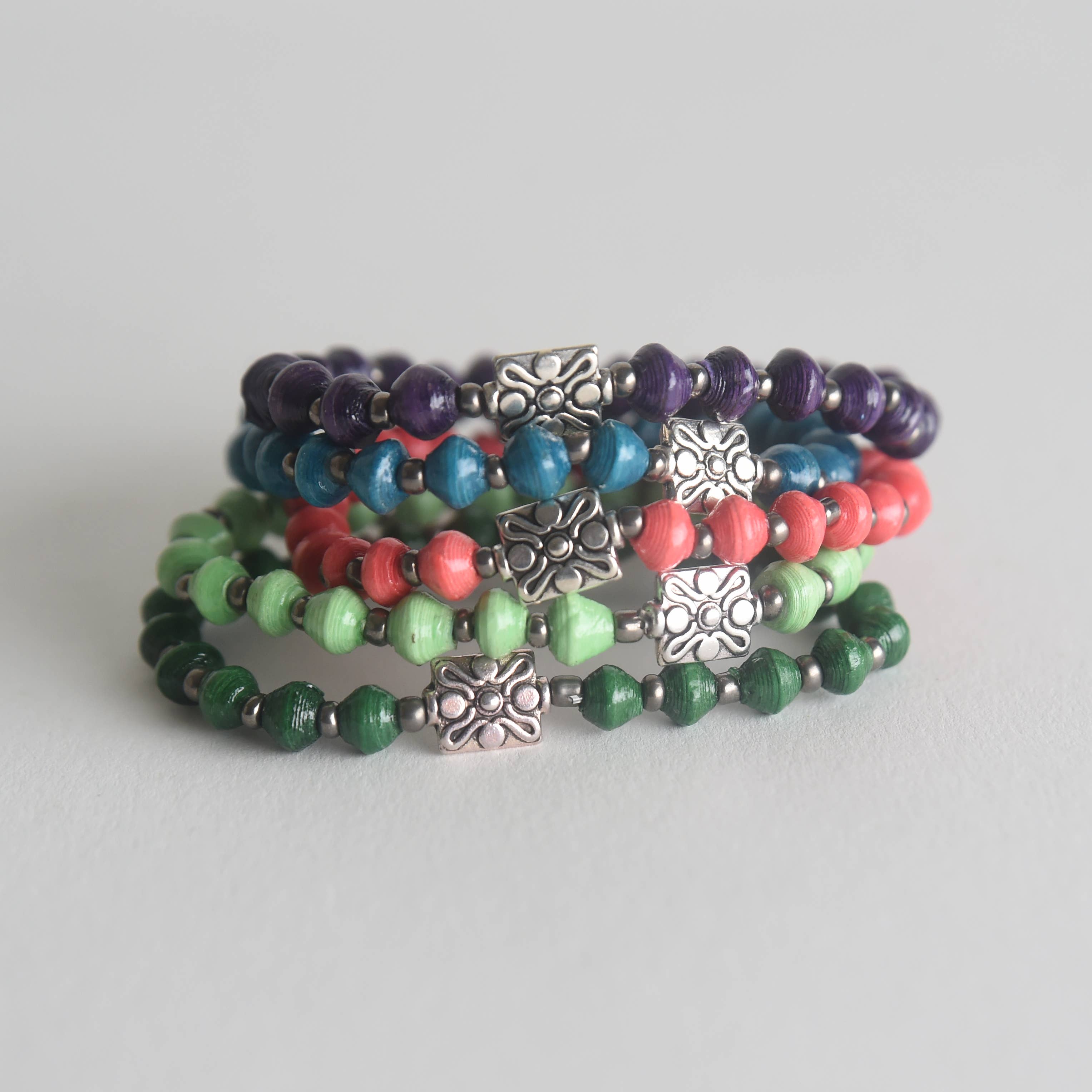 Project Have Hope - Venta al por mayor Juegos de joyas - Juego de 5 pulseras con encanto5