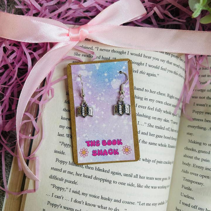 TheBookShack – wholesale Dangle earrings – Bookish earrings4