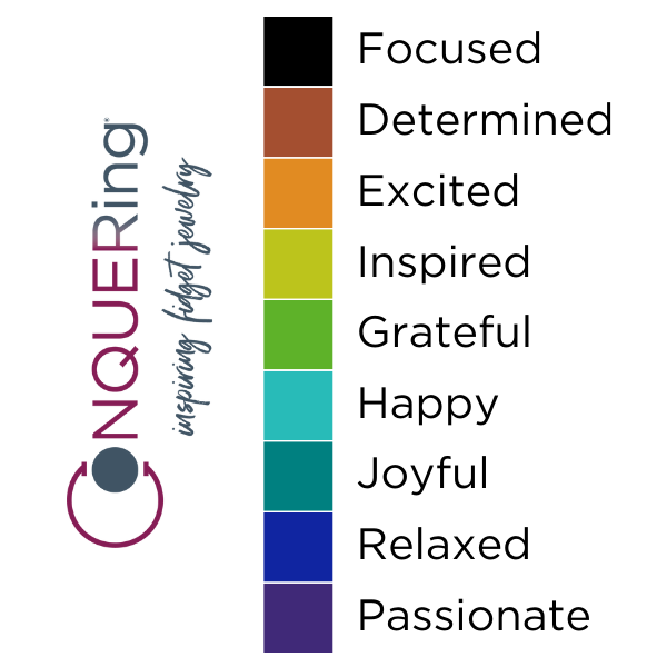 CONQUERing - Wholesale Cocktail/gelegenheidsring - Stemmingselement1