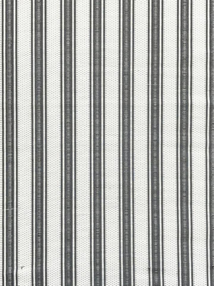 Rayure verticale noire et grise pour la vente par Mad Mats