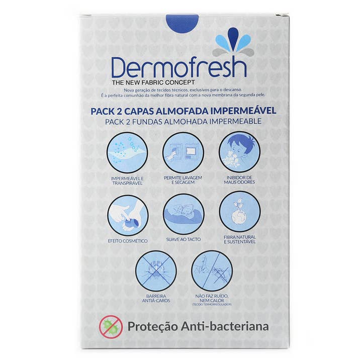 Confezione da 2 cuscini protettivi con chiusura 3 in 1 TENCEL® per la vendita all'ingrosso da parte di Dalgodao.com