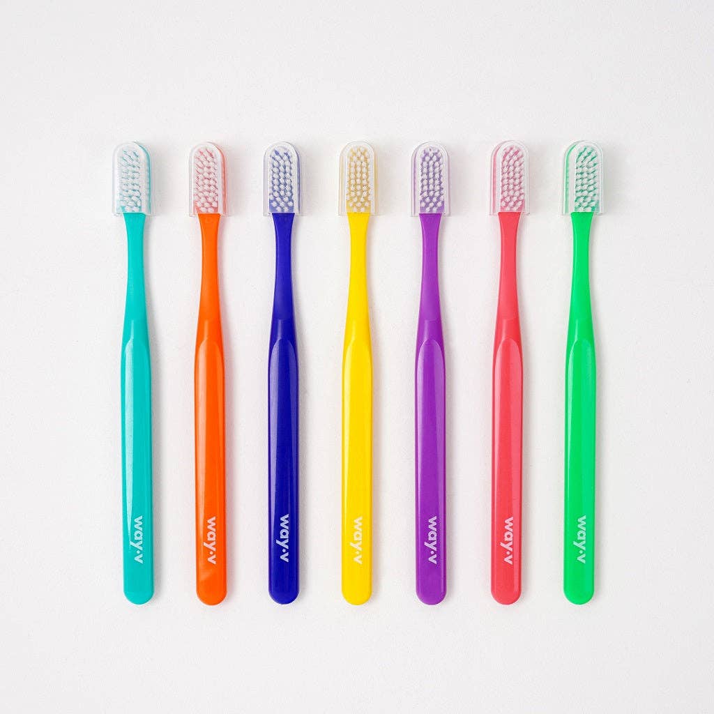 WAY.V - Wholesale Toothbrush - WAY.V Extra Soft Toothbrush Refill for Sensitive Gums and Teeth - Green 14pcs8