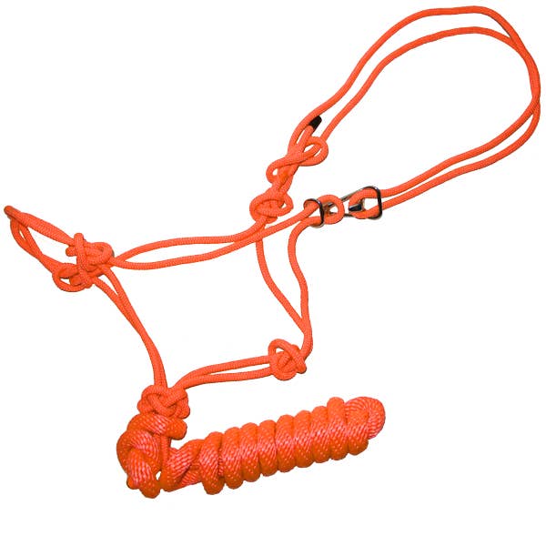 Smart Horse Gear - Wholesale Horseback Riding Gear - Easy-On Horse Rope Halter w/ 8' Detachable Lead2