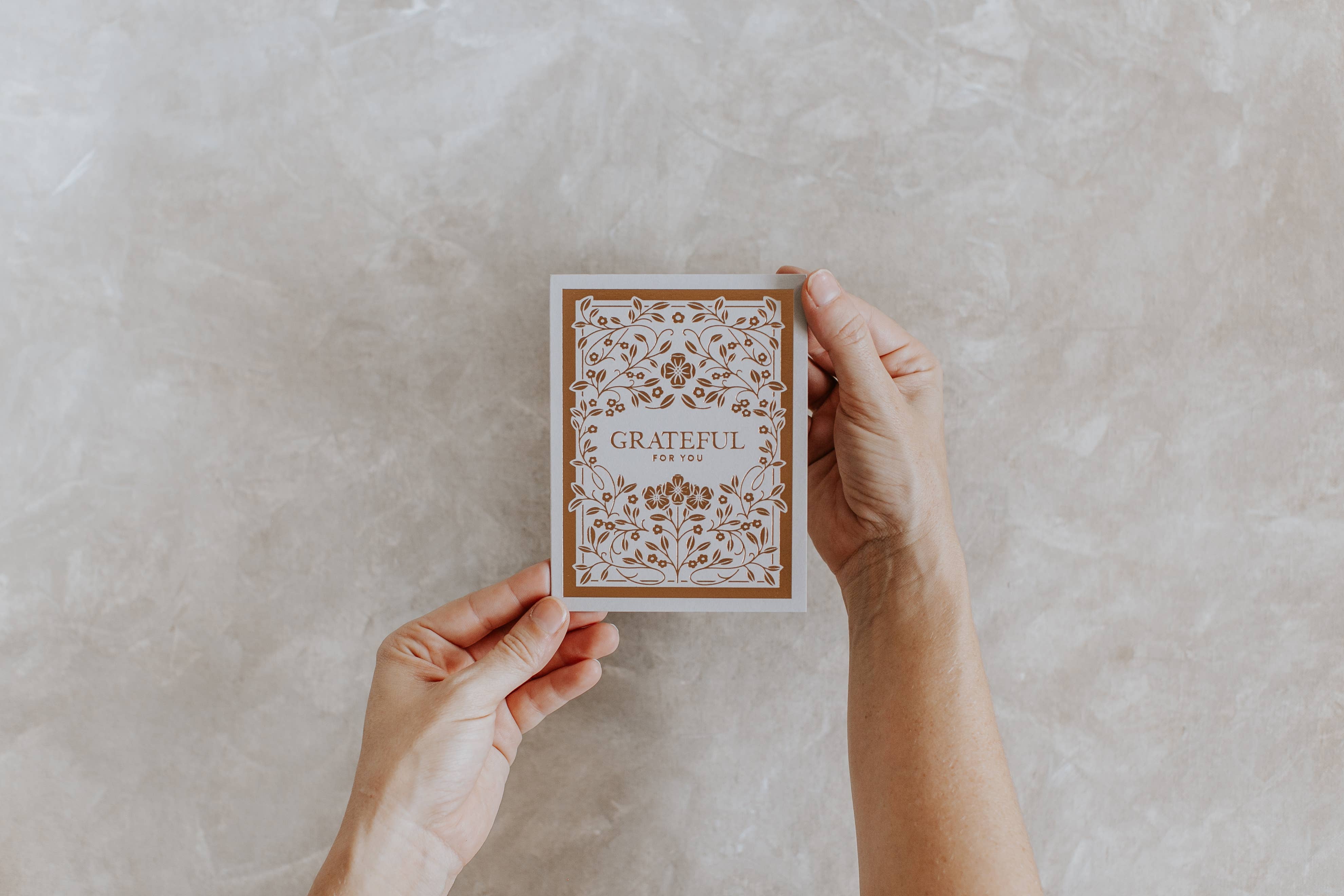 Korie Herold - Wholesale Thank You Card - Grateful For You - Single Card7